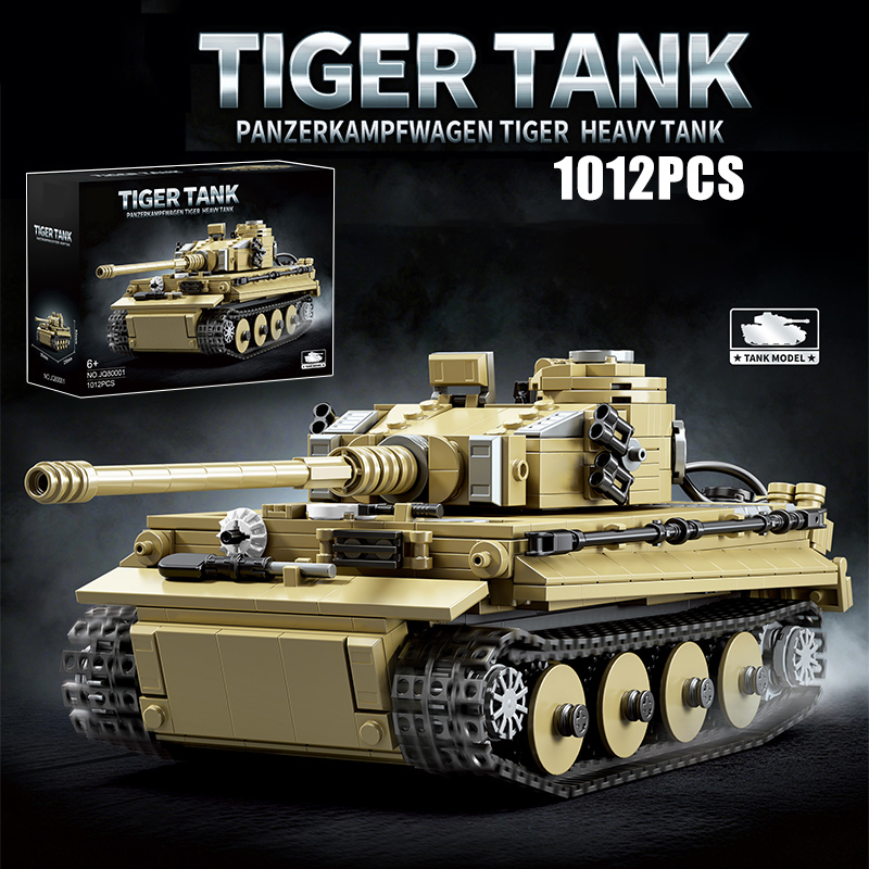 Lego Compatible Military Tank - Bloques de Construcción de Modelo de