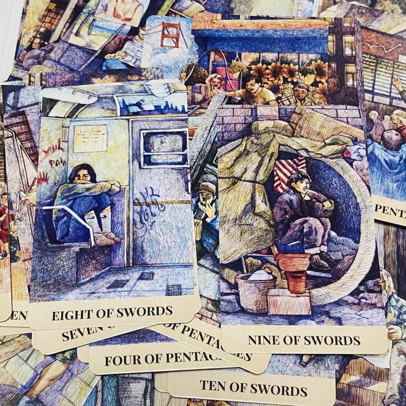 Cartas del Tarot City Labyrint - Tarot Cards Deck With Guidebook reseña y precio