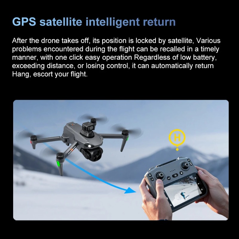 Dron Profesional Lenovo V916MA - Fpv Brushless Rc Drone 4K reseña y precio