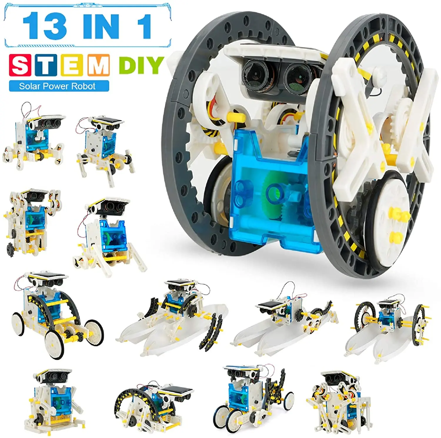 Kits de juguetes de Robot Sola - Stem Solar Robot Kit For Kids reseña y precio