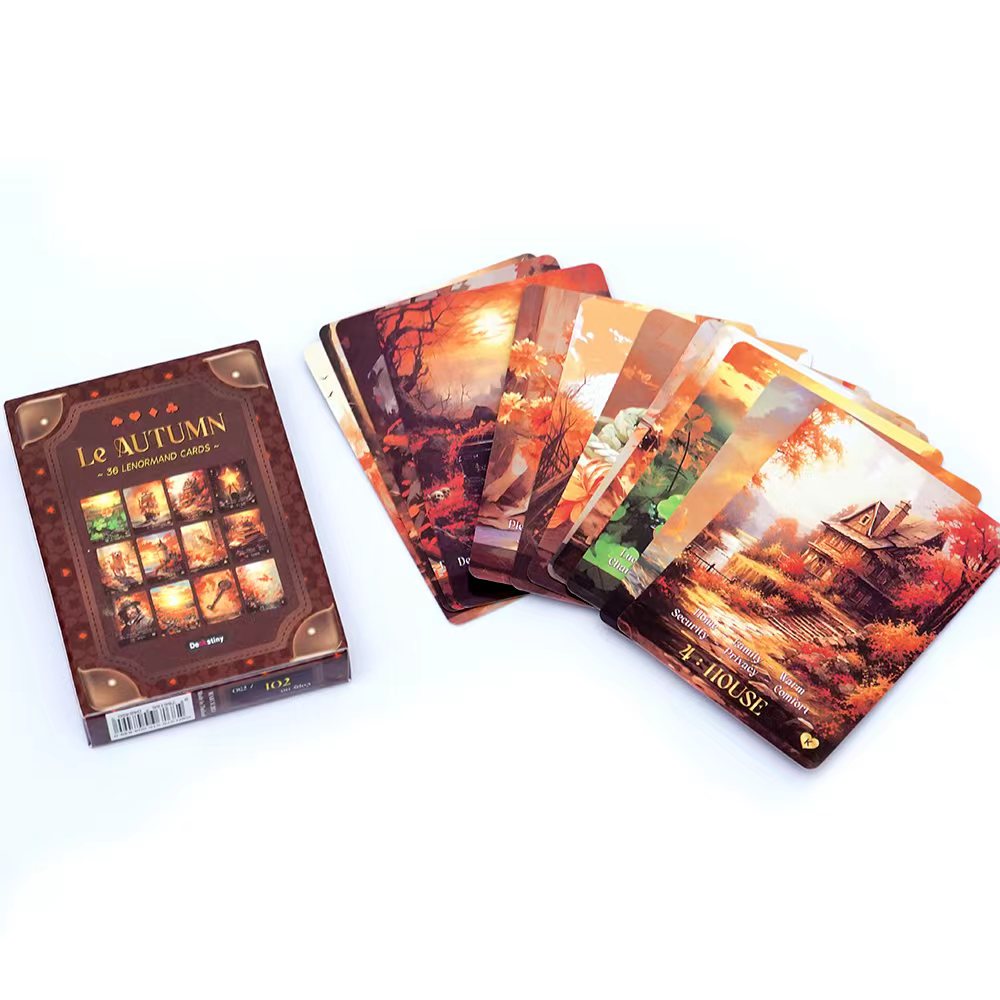 Lenormand- baraja de Tarot Le  - Tarot Cards Deck With Guidebook reseña y precio
