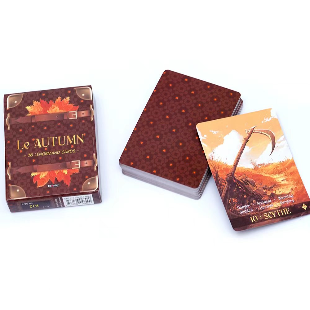 Lenormand- baraja de Tarot Le  - Tarot Cards Deck With Guidebook reseña y precio