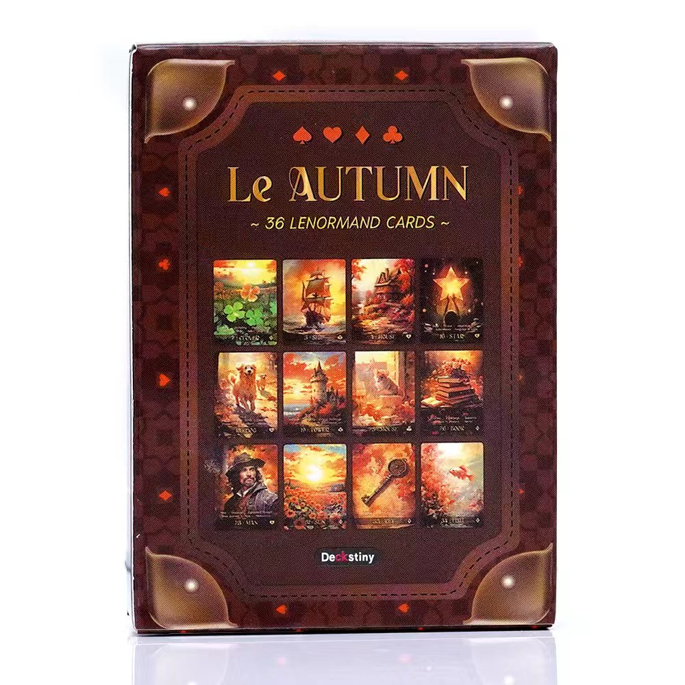 Lenormand- baraja de Tarot Le  - Tarot Cards Deck With Guidebook reseña y precio