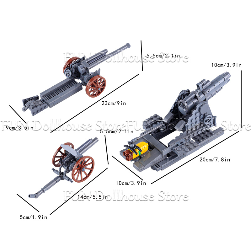Bloques de Construcción MOC de - Lego Compatible Military Tank reseña y precio
