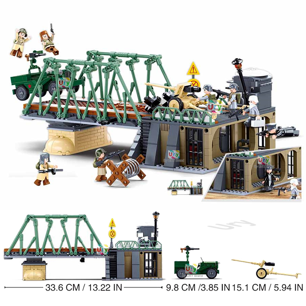 Sluban Military Mouse Tiger Ki - Lego Compatible Military Tank reseña y precio