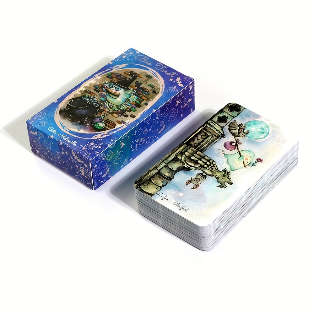 Boo Tarot Deck Fantasmas Tarje - Tarot Cards Deck With Guidebook reseña y precio