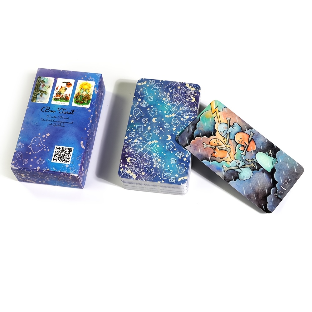 Boo Tarot Deck Fantasmas Tarje - Tarot Cards Deck With Guidebook reseña y precio